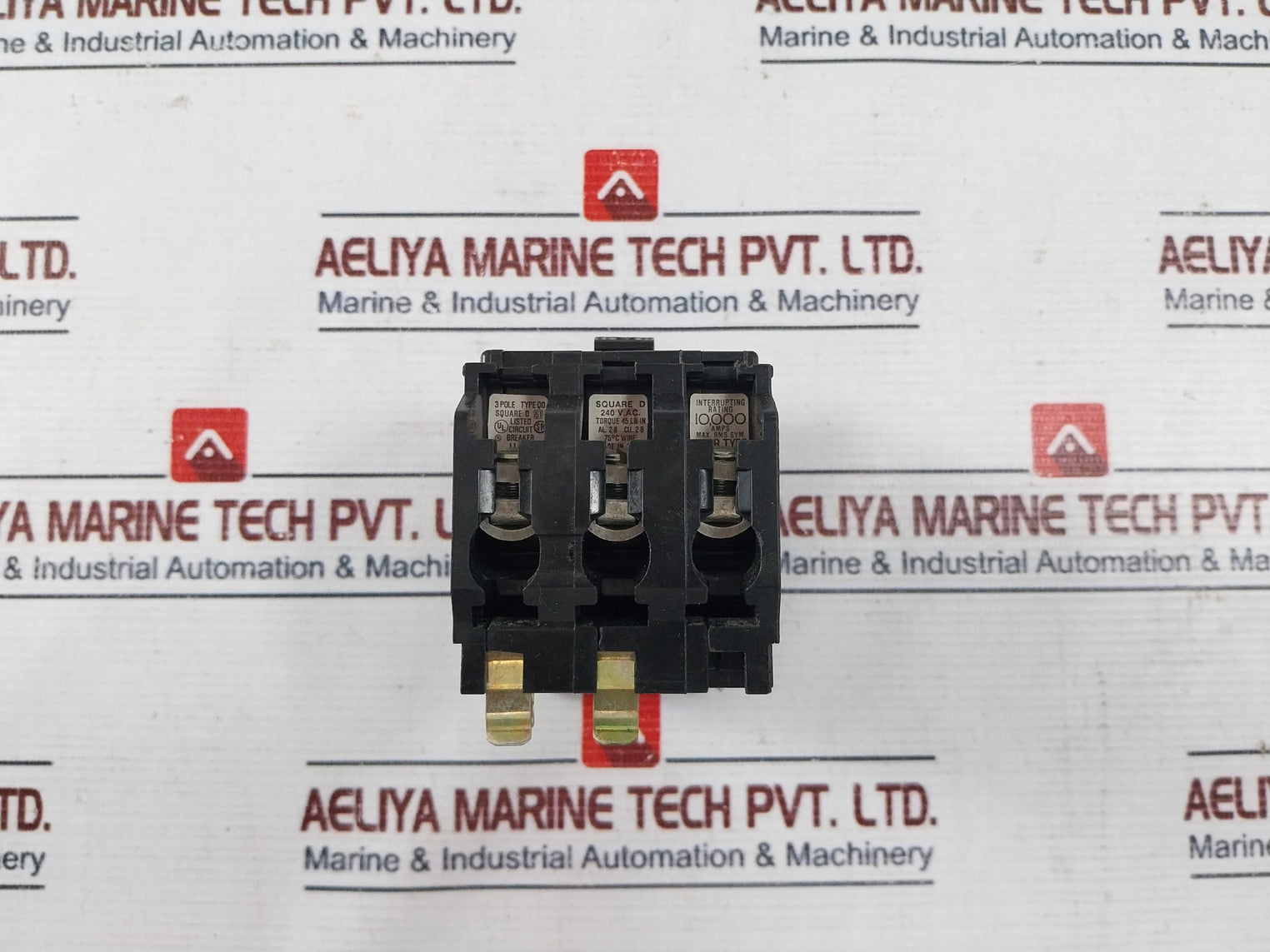 Square D Qo 340 Circuit Breaker 3 Pole 40A