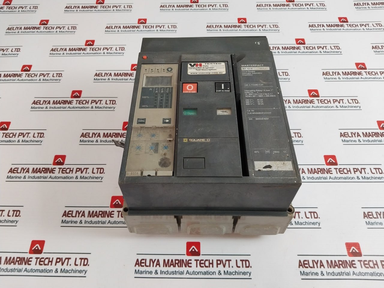 Square D Nt12H Circuit Breaker Micrologic 5.0 A 1200A