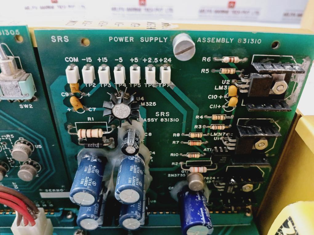 Srs 831300 Amplifier Board Assembly & Power Supply Vc2-1