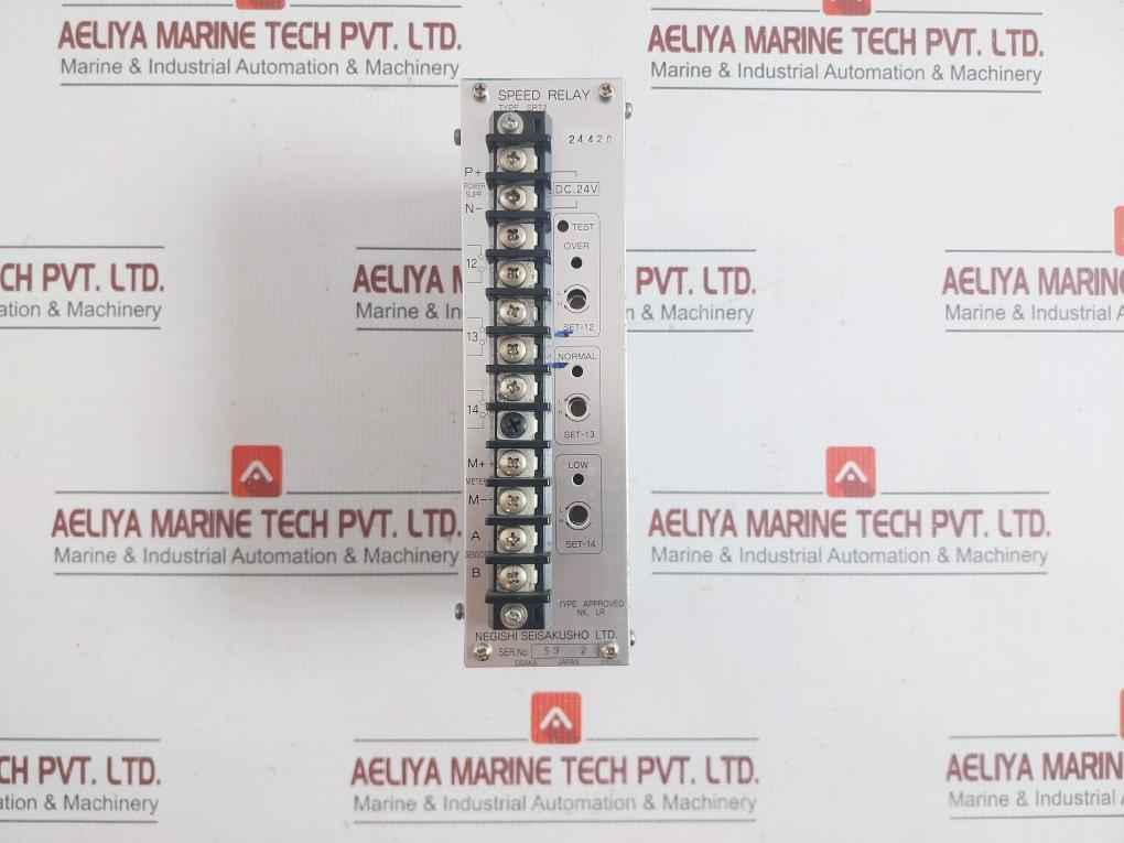 Srt2-24420 Speed Relay Negishi Seisakusho Dc 24V 46111-017550
