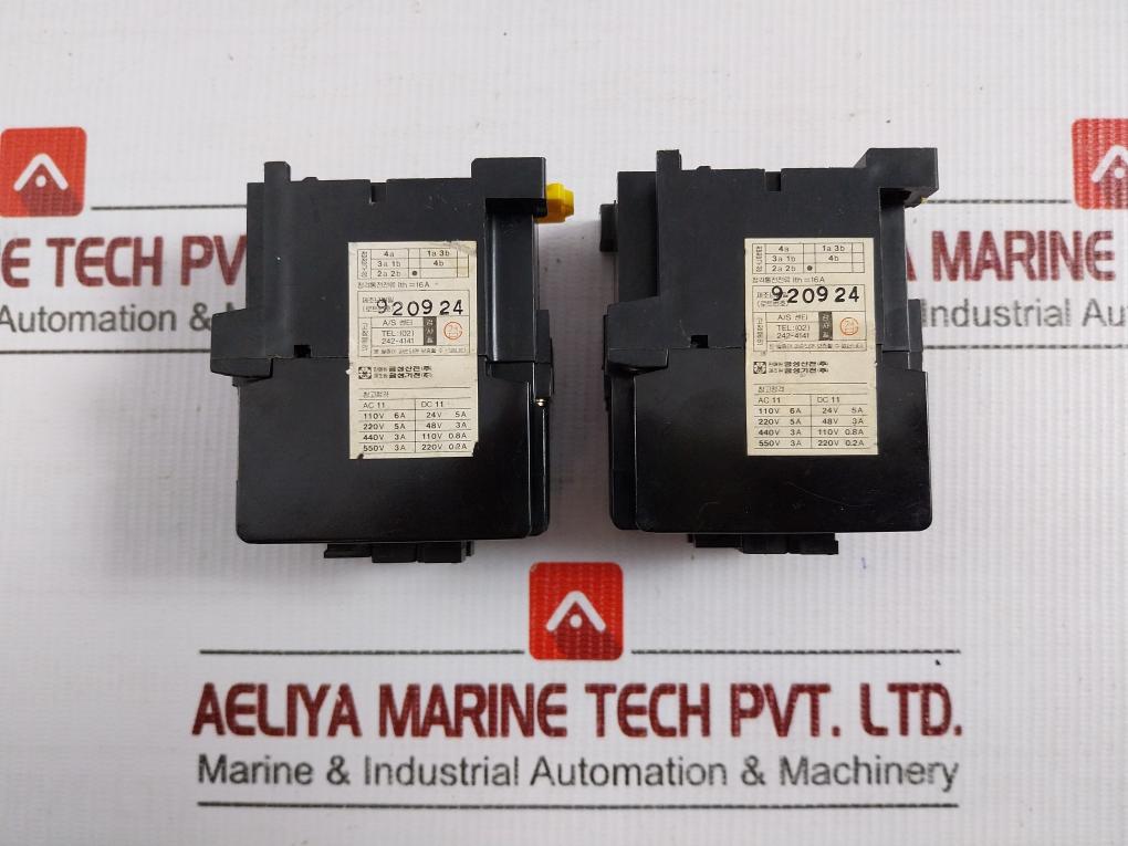 Srx-4P Auxiliary Relay 100–110 Vac 50/60Hz Goldstar