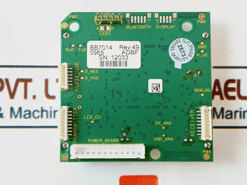 SS-3 E229342 Printed Circuit Board