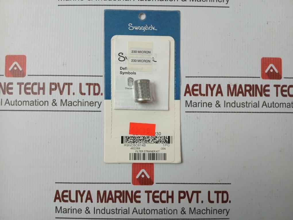 Ss-8F-k4-230 Micron Filter Strainer For Series Swagelok