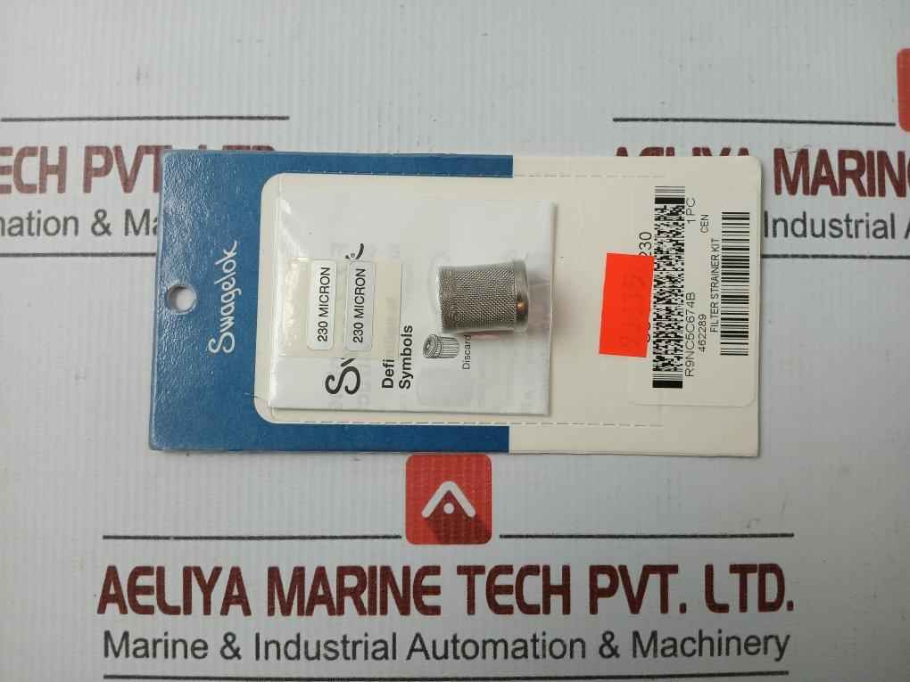 Ss-8F-k4-230 Micron Filter Strainer For Series Swagelok