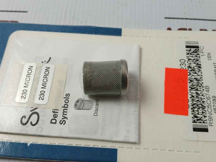 Ss-8F-k4-230 Micron Filter Strainer For Series Swagelok