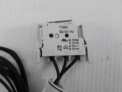 Ss-b1-vu Omron 1-meter 5A 125Vac Auxiliary Contact