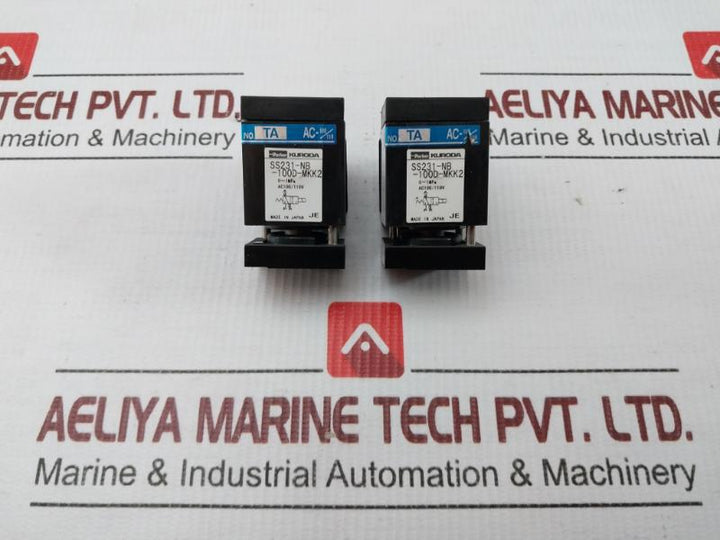 Ss231-nb-100D-mkk2 Solenoid Pilot Valve Parker