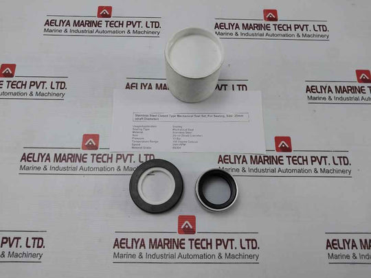 Ss304 Mechanical Seal 150 Degree Celsius 2500 Rpm 25Mm