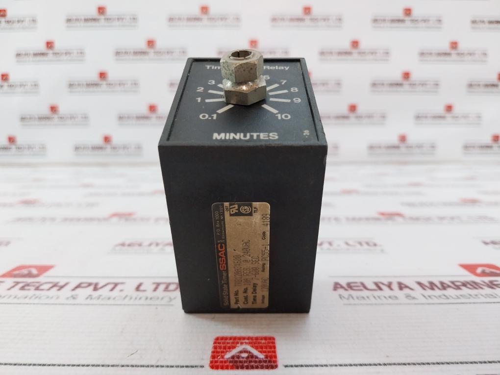 Ssac Trb120A3X600 Solid State Timer 10A 240 Vac