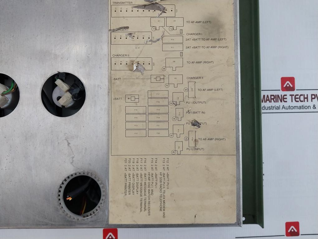 Ssb Gmdss Watch Station Panel (Without Handset) 0-40V P035F20B-00