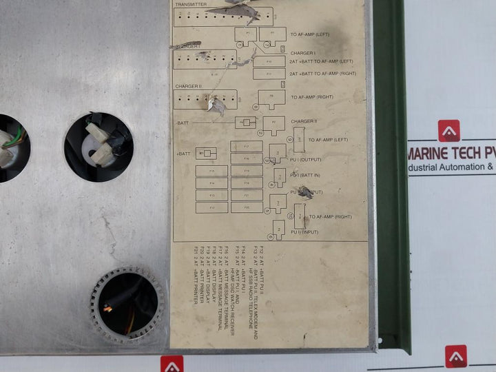 Ssb Gmdss Watch Station Panel (Without Handset) 0-40V P035F20B-00