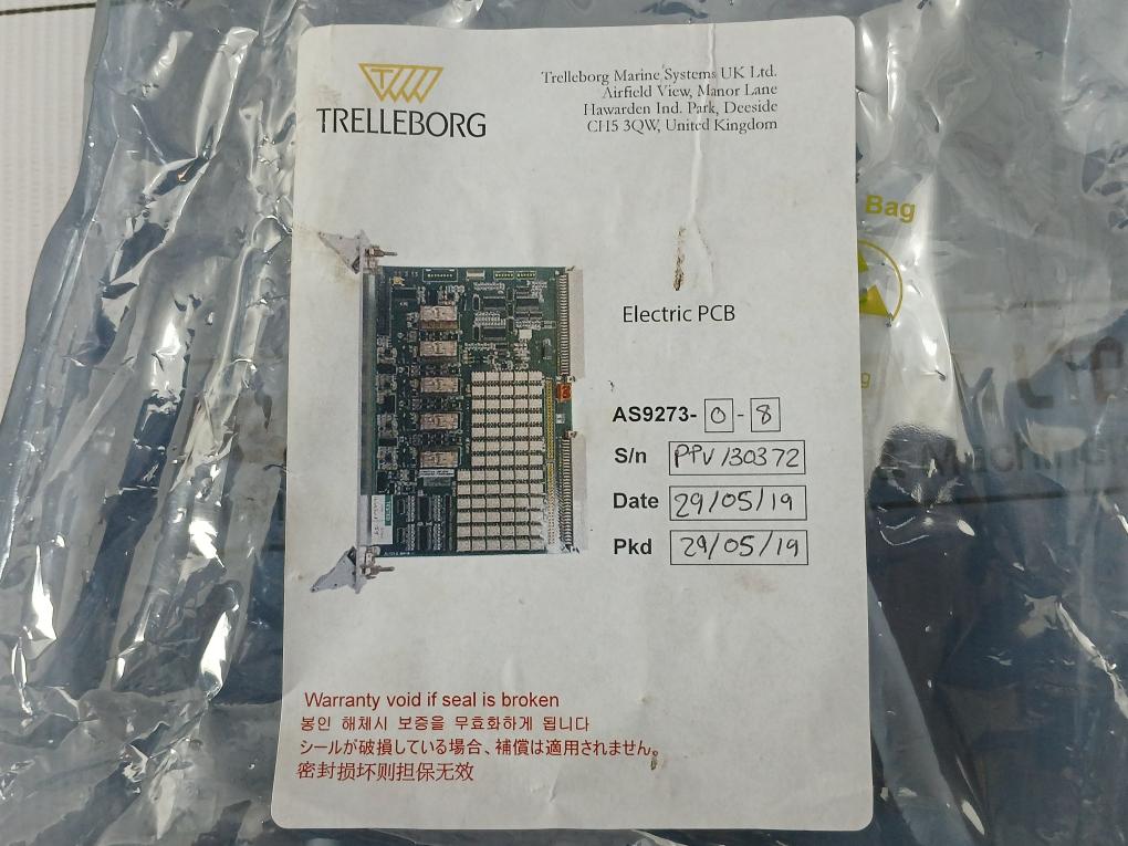 Ssl-System-Pcb-Module-As9273-0-8-Trelleborg-208040-11