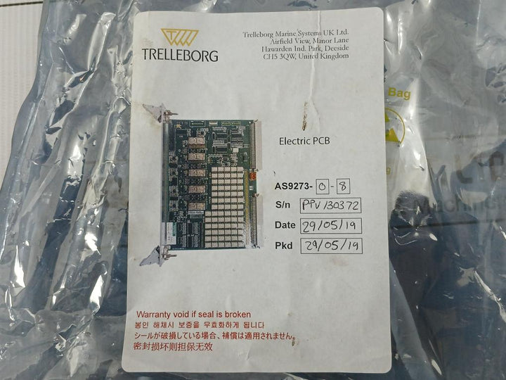 Ssl-System-Pcb-Module-As9273-0-8-Trelleborg-208040-11