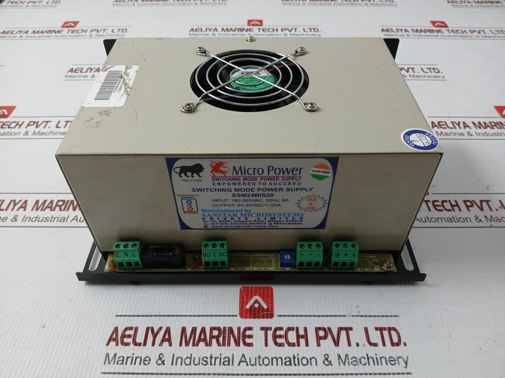 Ssm24Bis20 Sanstar Microsystems 180-265Vac 50Hz 8A Switching Mode Power Supply
