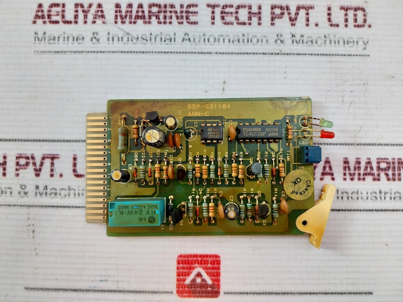 Ssp-931104 Ann-c Power Alarm Pcb Card