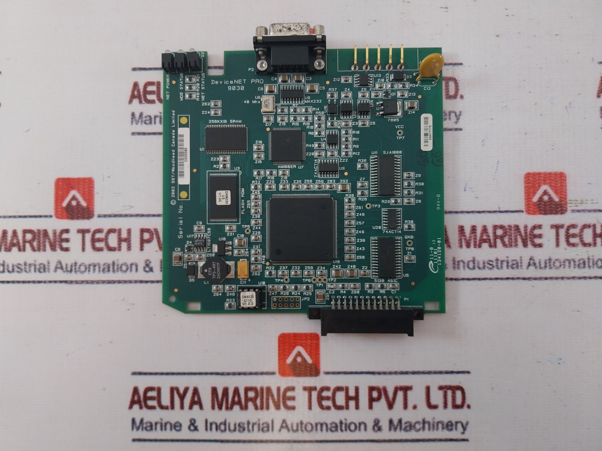 Sst Woodhead Canada 490-1655 Printed Circuit Board Card 1.1.0 94V-0