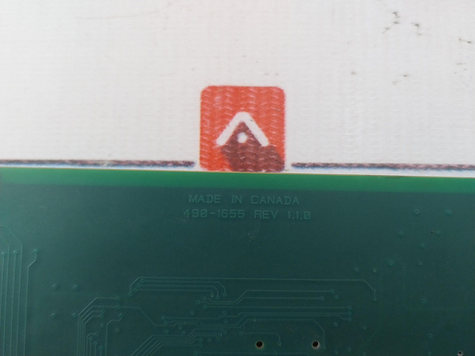 Sst Woodhead Canada 490-1655 Printed Circuit Board Card 1.1.0 94V-0