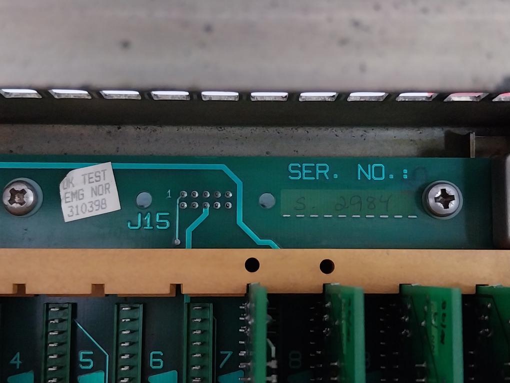 Ssu 8810 Safety System Unit Norcontrol Nn-801.1, He-220293E, He220265 B