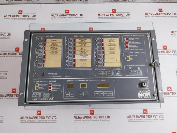 Ssu 8810 Safety System Unit Norcontrol Nn-801.1, He-220293E, He220265 B