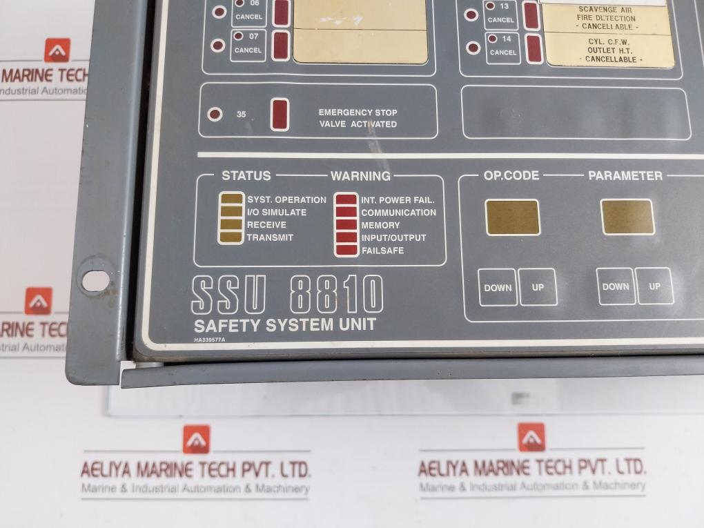 Ssu 8810 Safety System Unit Norcontrol Nn-801.1, He-220293E, He220265 B