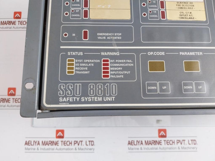 Ssu 8810 Safety System Unit Norcontrol Nn-801.1, He-220293E, He220265 B