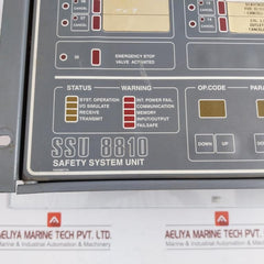 Ssu 8810 Safety System Unit Norcontrol Nn-801.1, He-220293E, He220265 B
