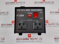 St-200W Converter Transformer Step Up/Down Heavy Duty 110V 220V Voltage Black
