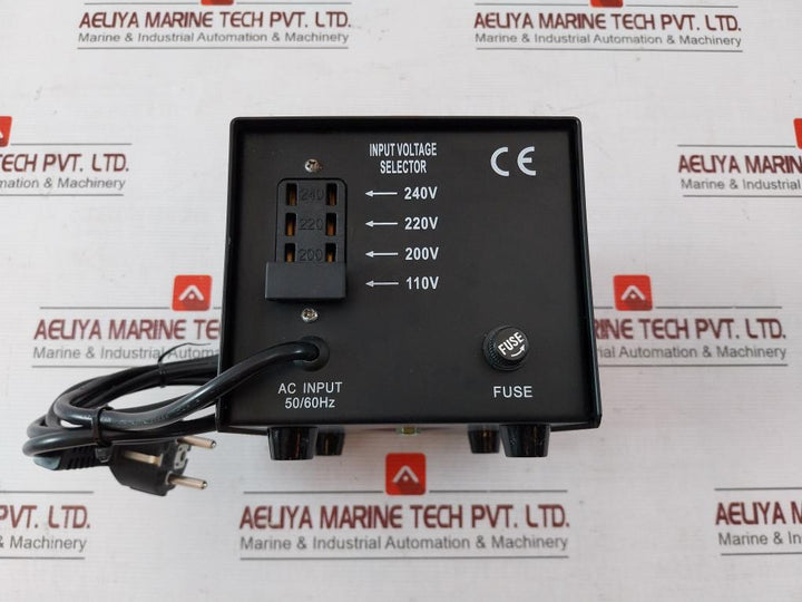 St-200W Converter Transformer Step Up/Down Heavy Duty 110V 220V Voltage Black