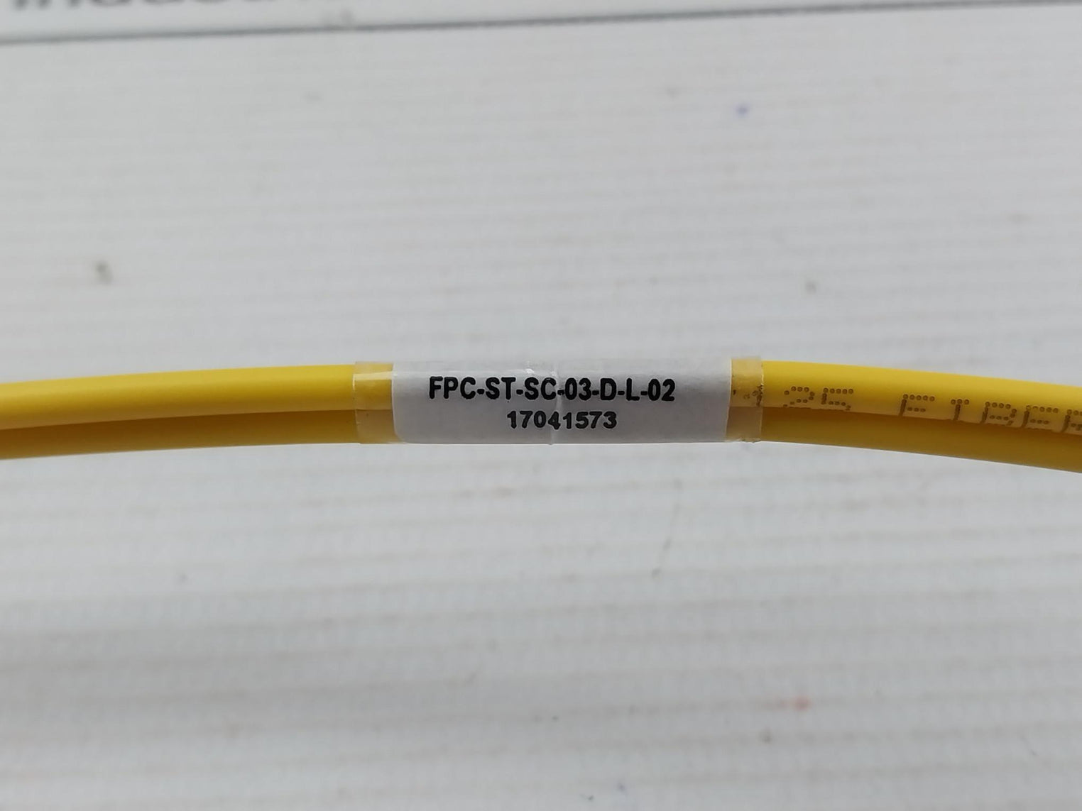 St-sc Duplex Sm G655 20M New Fiber Optic Patch Cable Fpc-st-sc-03-d-l-02