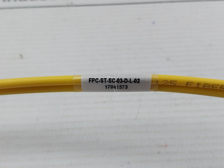 St-sc Duplex Sm G655 20M New Fiber Optic Patch Cable Fpc-st-sc-03-d-l-02