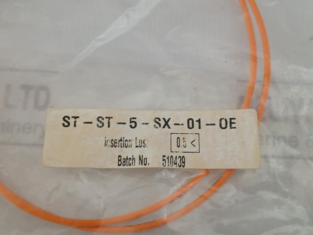 St-st-5-sx-01-0E Fiber Optic Patch Cable With New Condition