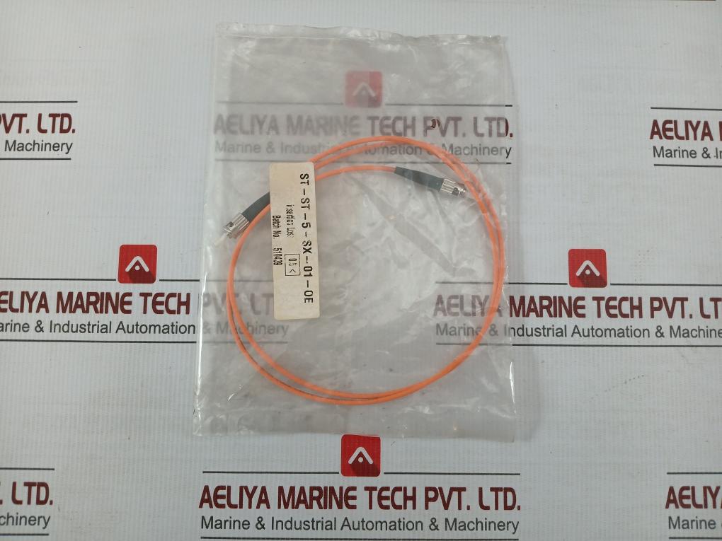 St-st-5-sx-01-0E Fiber Optic Patch Cable With New Condition