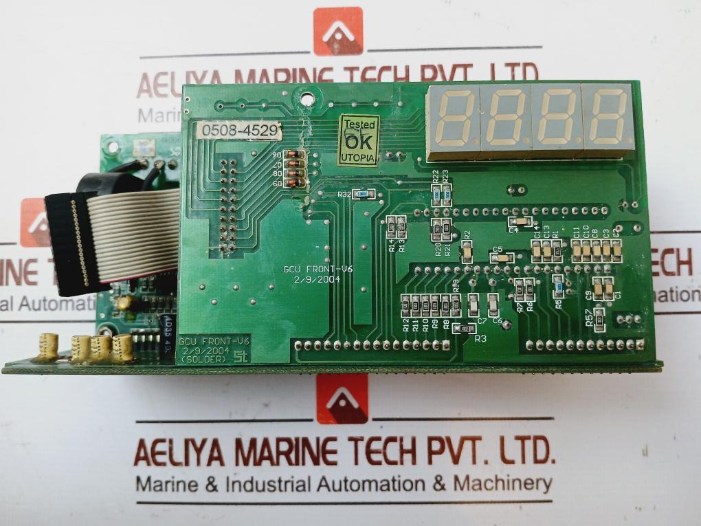 St 0508-4529 Gcu Supply-v6 Gcu Front-v6 Plc Control Module