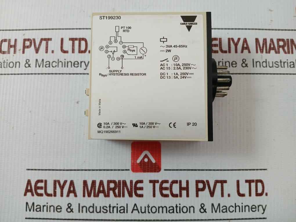 St 199 230 Carlo Gavazzi 230V 50/60Hz Temperature Controller