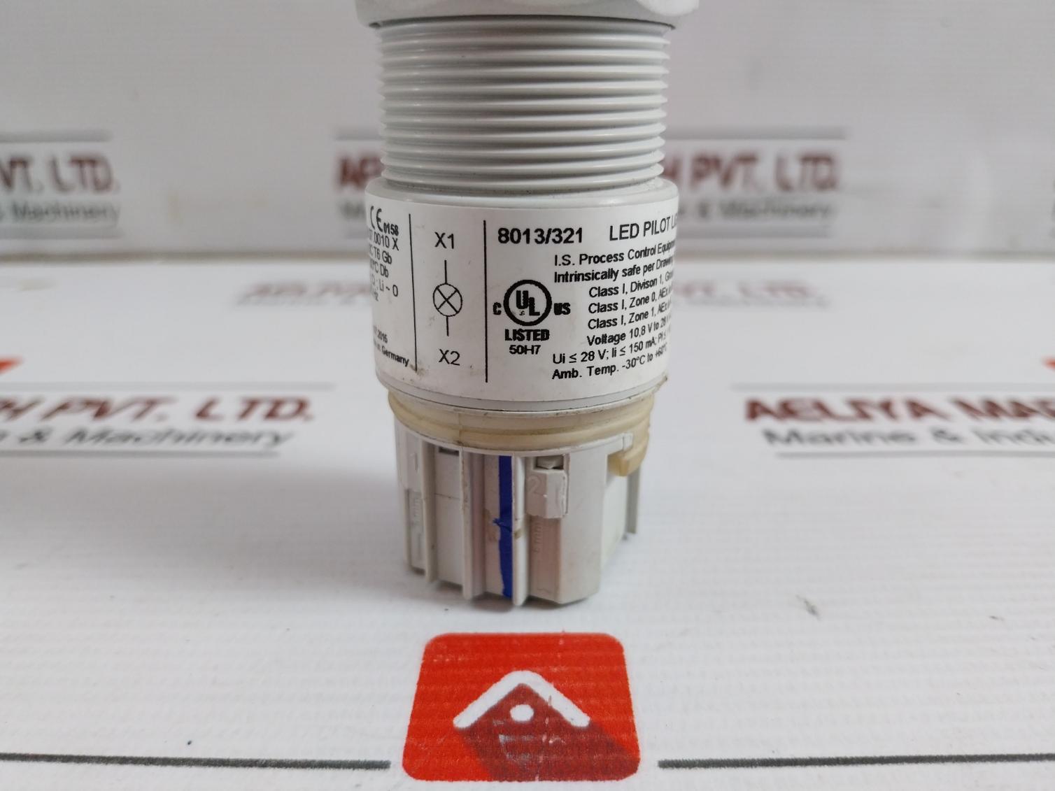 8013/321 Indicating Lamp For Panel Mounting Set Stahl