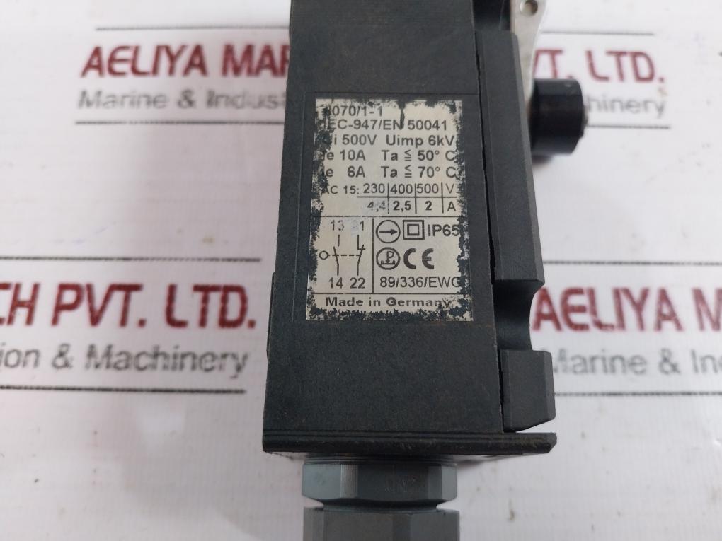 Stahl 8070/1-1 Position/limit Switch Eex Ed Iic T6 Ip65