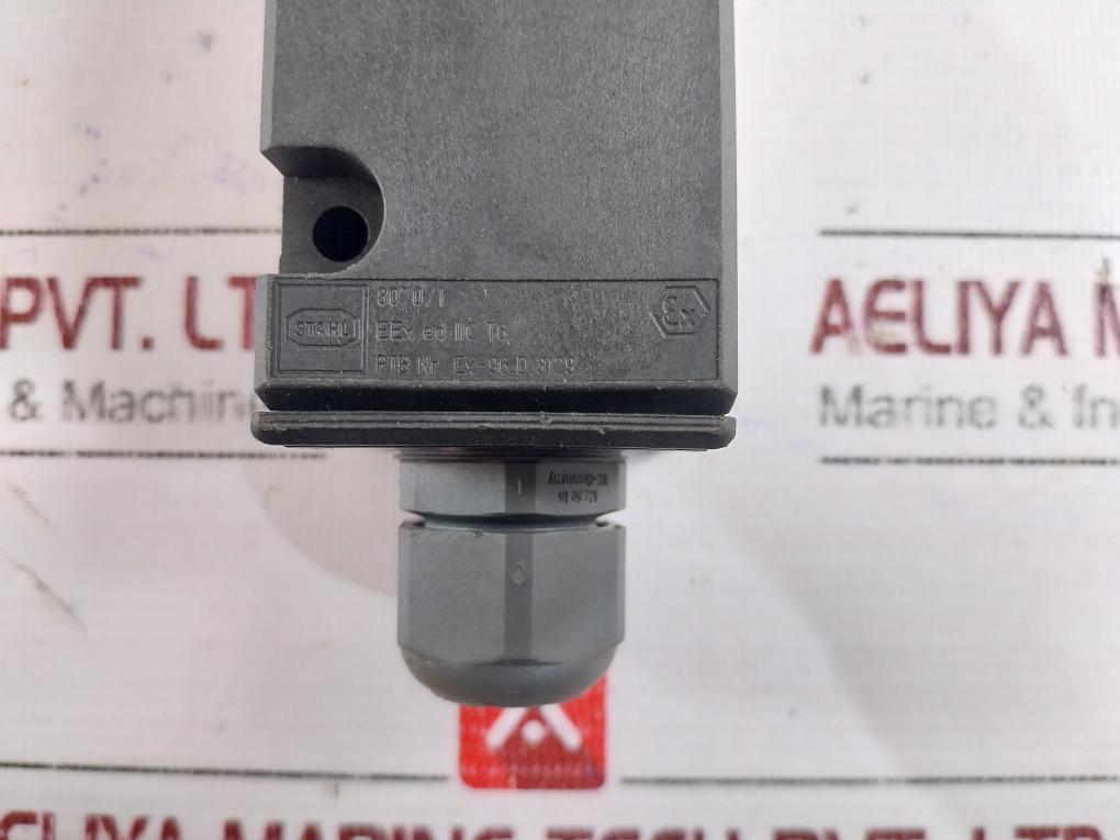 Stahl 8070/1-1 Position/limit Switch Eex Ed Iic T6 Ip65