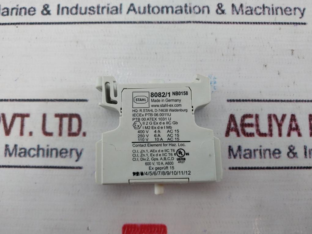Stahl 8082/1-2-00 Contact Element Nb0158