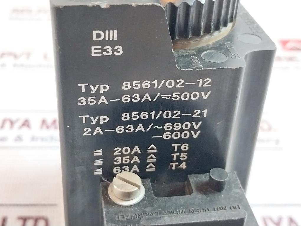 Stahl 8561/02/ 8561/02-12/ 8561/02-21 Fuse Base