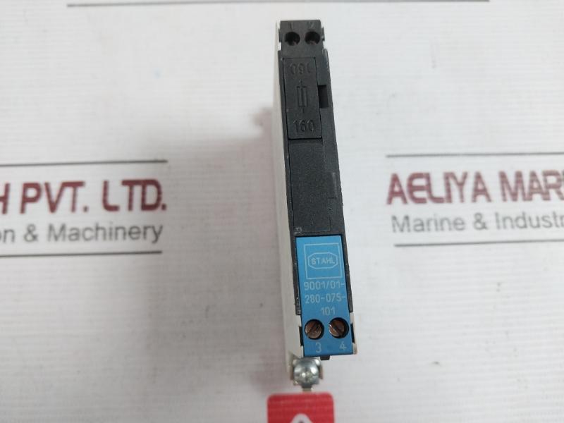 Stahl 9001/01-280-075-101 Safety Barrier 250V 28V 525Mw 75Ma 24V