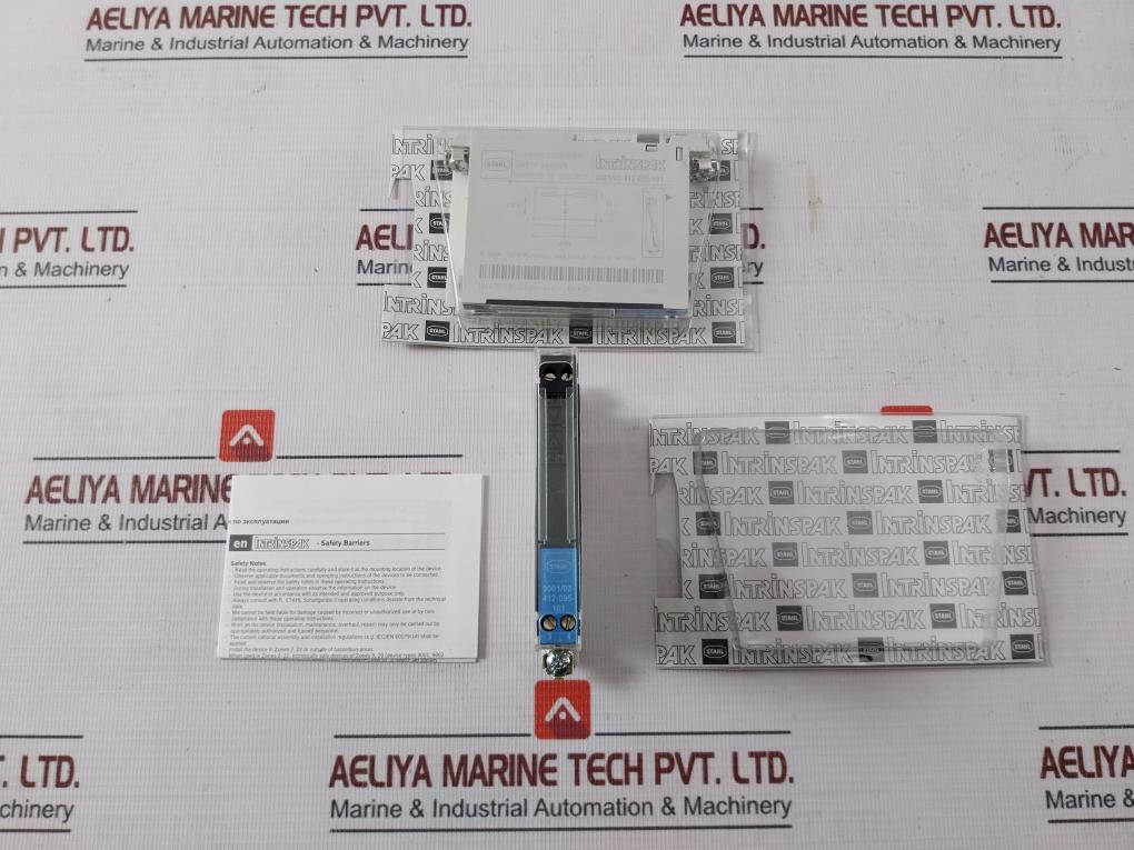 Stahl 9001/02-412-095-101 Single-channel Safety Barriers 253V 12-ga4Bo-0540X