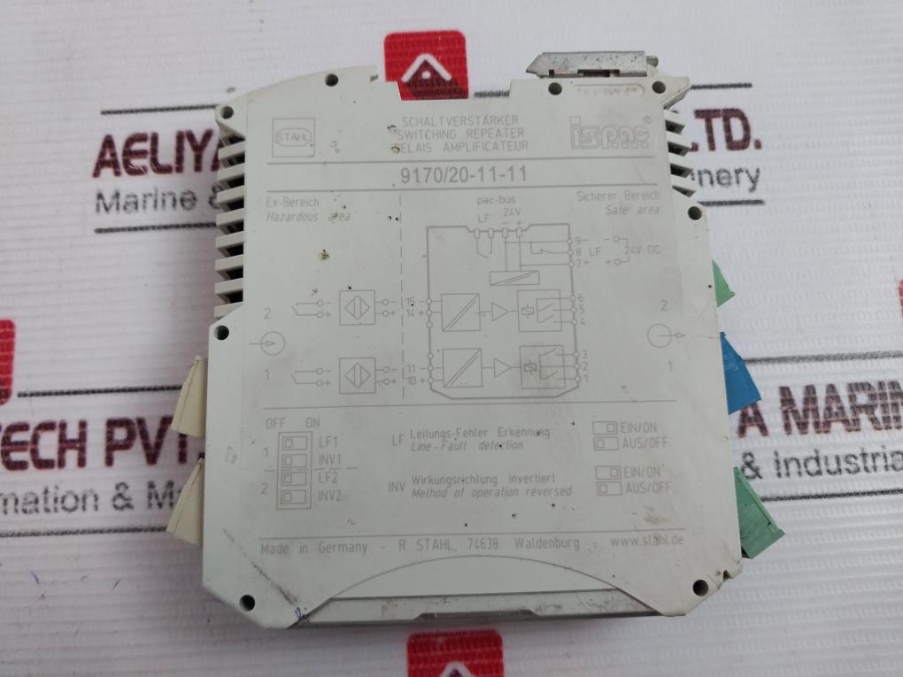 Stahl 9170/20-11-11 Switching Repeater 250 V