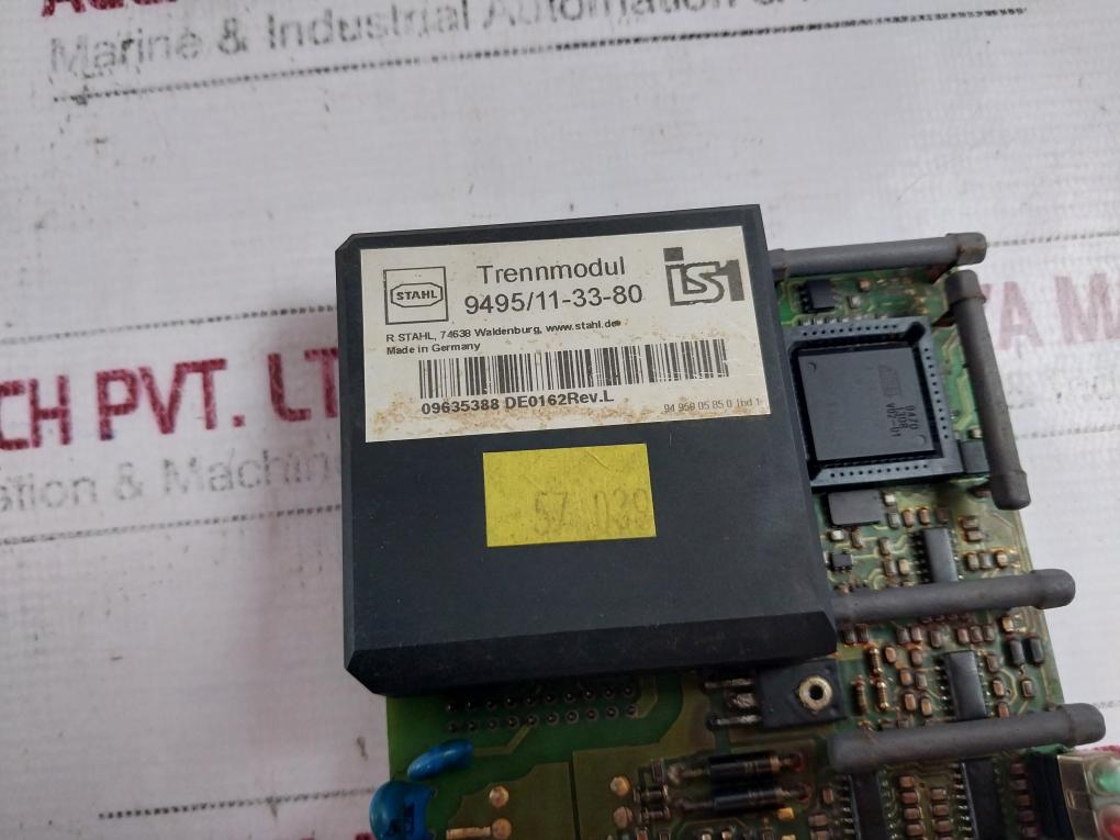 Stahl 94 709 02 61 0 Separation Module 9495/11-33-80 09635388 De0162