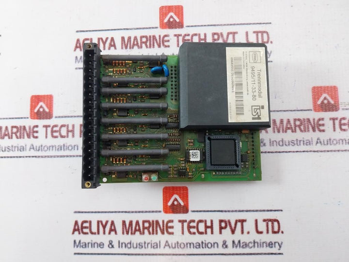 Stahl 9495/11-33-80 Trennmodul/separation Module Rev L 94 959 05 85 0
