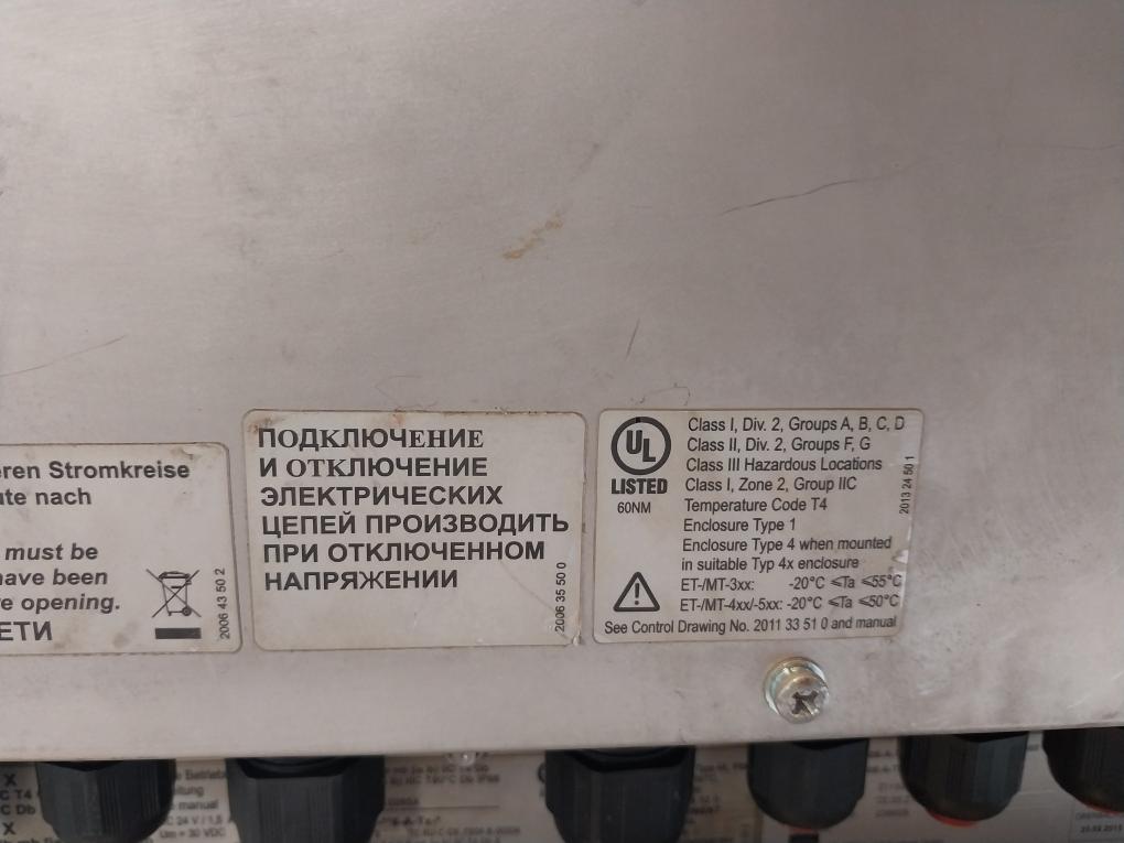 Stahl Et-306-a-tx-tft Operator Interface Station
