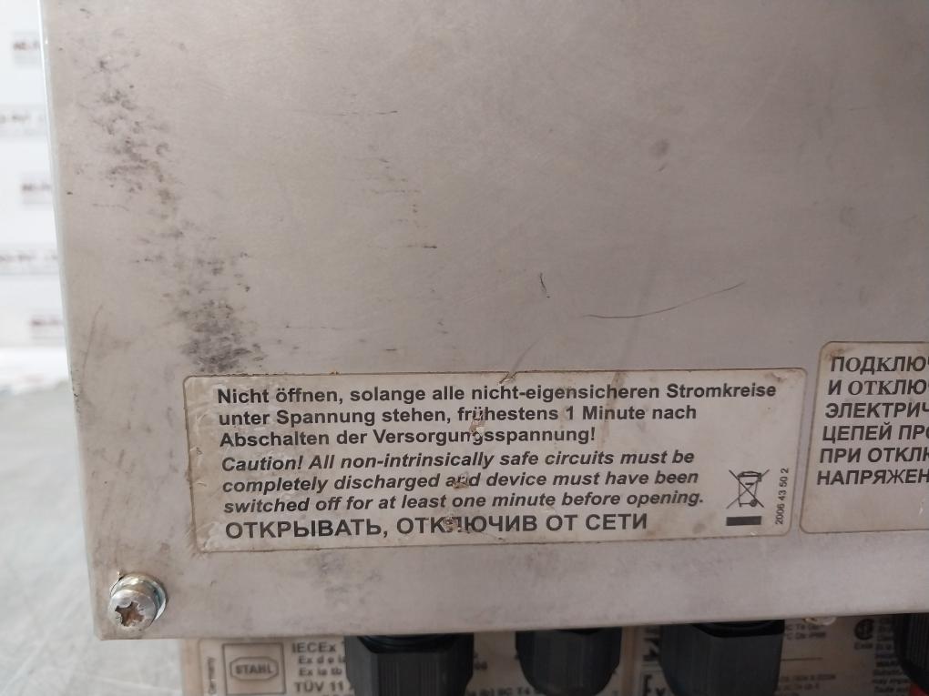 Stahl Et-306-a-tx-tft Operator Interface Station