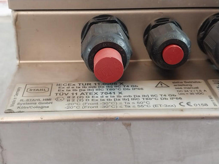 Stahl Et-306-a-tx-tft Operator Interface Station