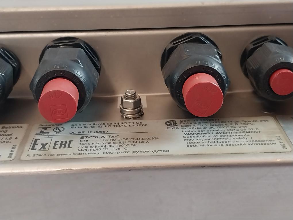 Stahl Et-306-a-tx-tft Operator Interface Station