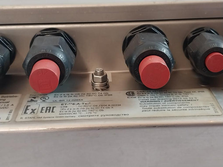 Stahl Et-306-a-tx-tft Operator Interface Station