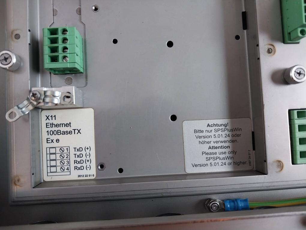 Stahl ET-306-A-TX-TFT Operator Interface DC 24V/1,5A Version : 5.01.24